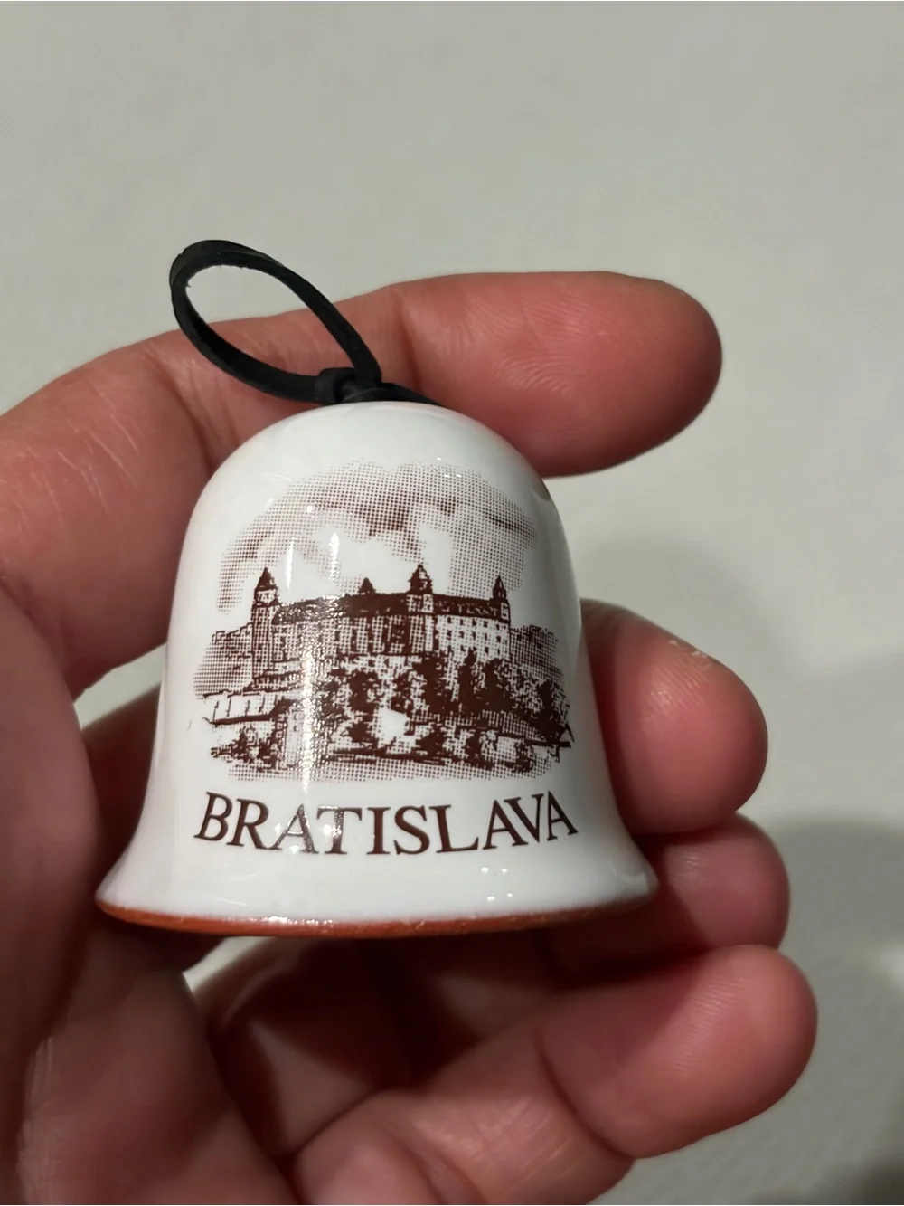 Bratislava Slovakia Ceramic Souvenir Bell – European Travel Collectible